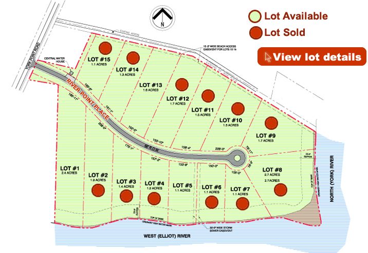 River Point Estates - Site Plan